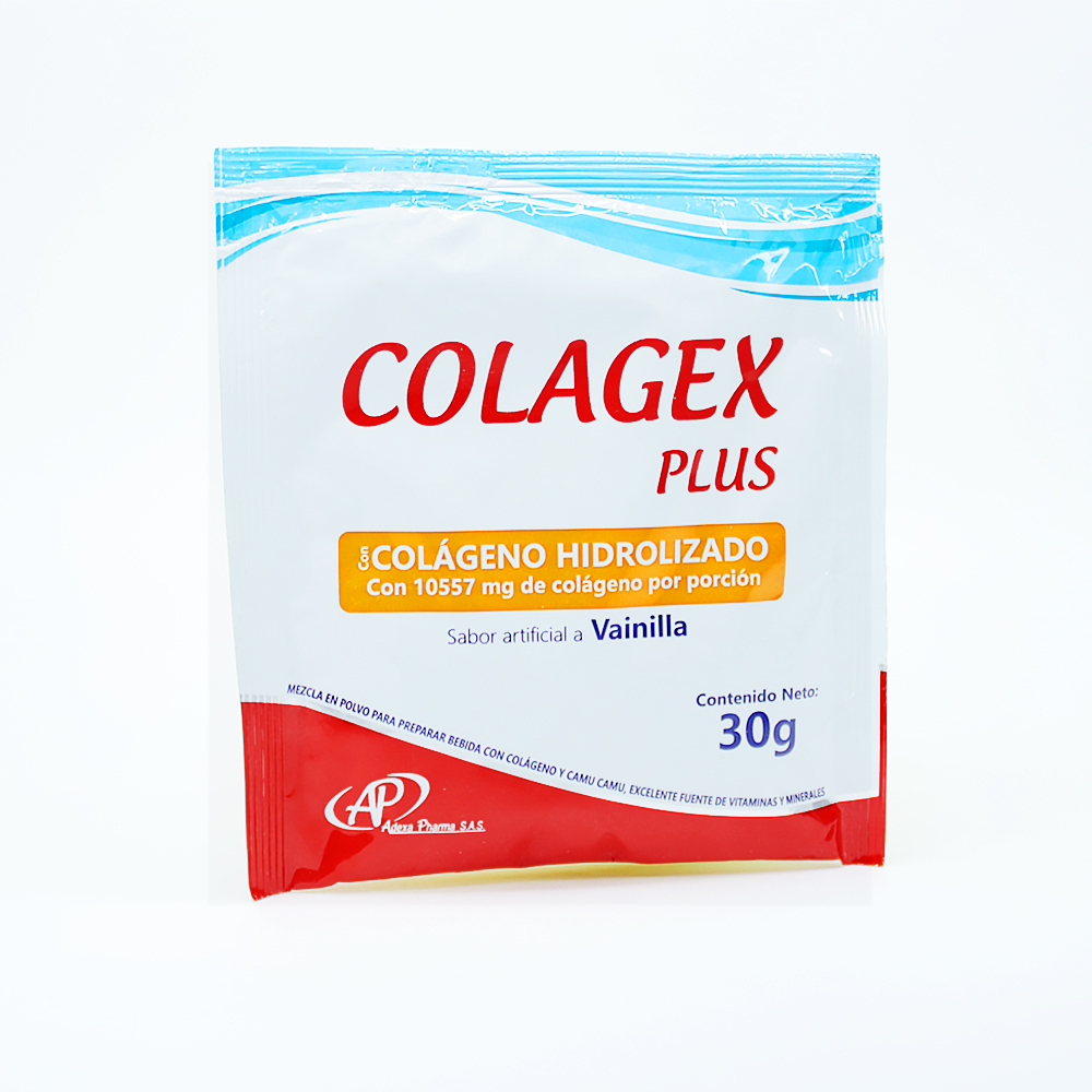 Colagex Plus Sobre 30g Sabor a Vainilla Adexa Pharma SAS